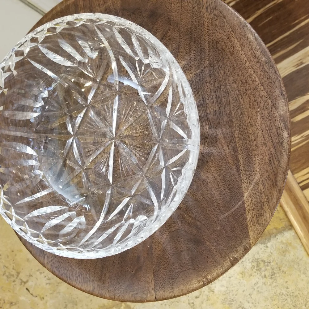Vintage Waterford Fine Clear Cut Crystal Bowl